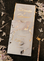 WEDDING INVITATIONS gold / rose gold / silver / glitter Luxury Gold Marble Wedding Invitations, Glamour Golden Shine Wedding Invites, Romantic Blush Pink Wedding Cards, Elegant Gold Foil Wedding Invitation Suite35