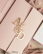 WEDDING INVITATIONS gold / rose gold / silver / glitter  Luxury Mirror gold Wedding Invitations, Elegant Blush Pink Wedding Cards, Glamour Acrylic  Wedding Invites, Clear Plexi Wedding Invitation Suite22