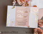 WEDDING INVITATIONS gold / rose gold / silver / glitter Personalised  Marble Wedding invitations, Luxury  Gold Foil Wedding Invitations, Blush Pink Marble Glamour Wedding Invitation Suite, Luxury  Wedding Cards blush Pink Marble10