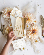 WEDDING INVITATIONS gold / rose gold / silver / glitter Acrylic Frozen Wedding invitation suite, Boho Glam Wedding Invitations, Golden Shine Wedding Invitates, Elegant Gold Wedding Cards17