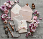 WEDDING INVITATIONS gold / rose gold / silver / glitter Minimalistic Blush Pink Wedding Invitations, Glamour Gold Foil Wedding Invites, Luxury Golden Shine Wedding Cards, Romantic Floral Wedding Invitation Suite6