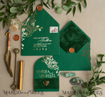 WEDDING INVITATIONS gold / rose gold / silver / glitter Arch Gold Greenery wedding invitation suite, Green Wedding Invites, Glamour Wedding Invitations, Greenery Wedding Set21