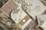 WEDDING INVITATIONS gold / rose gold / silver / glitter Arch Gold Ivory Gold wedding invitation suite, Ecru Floral Wedding Invites, Glamour Wedding Invitations, Elegant Wedding Set25