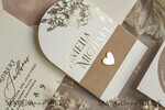 WEDDING INVITATIONS gold / rose gold / silver / glitter Arch Gold Ivory Gold wedding invitation suite, Ecru Floral Wedding Invites, Glamour Wedding Invitations, Elegant Wedding Set25
