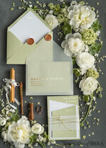 WEDDING INVITATIONS gold / rose gold / silver / glitter Luxury Gold Foil Wedding Invites, Elegant Sage Green Wedding Invites, Glamour Golden Shine Wedding Invitation Suite, Geometric Wedding Cards16