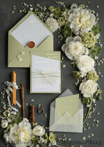 WEDDING INVITATIONS gold / rose gold / silver / glitter Luxury Gold Foil Wedding Invites, Elegant Sage Green Wedding Invites, Glamour Golden Shine Wedding Invitation Suite, Geometric Wedding Cards16