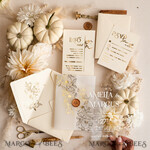 WEDDING INVITATIONS gold / rose gold / silver / glitter Acrylic Wedding invitation suite, Boho Glam Wedding Invitations, Golden Shine Wedding Invitates, Elegant Gold Wedding Cards26