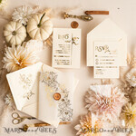 WEDDING INVITATIONS gold / rose gold / silver / glitter Acrylic Wedding invitation suite, Boho Glam Wedding Invitations, Golden Shine Wedding Invitates, Elegant Gold Wedding Cards26