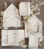 WEDDING INVITATIONS gold / rose gold / silver / glitter Golden Marble Wedding invitations, Luxury Gold Foil Wedding Invitation set,  Marble Glamour Wedding Invitation Suite, elegant  Wedding Cards Marble10