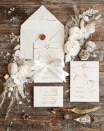 WEDDING INVITATIONS gold / rose gold / silver / glitter Simple wedding invitation, Glamour Wedding Invitations, Modern Wedding Invitation Suite, Luxury Wedding Cards6