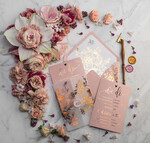 WEDDING INVITATIONS gold / rose gold / silver / glitter  Luxury Vellum Gold Foil Wedding Invitations, Elegant Blush Pink Wedding Invitation Suite, Glamour Wedding Cards, Golden Shine Wedding Invitation Suite69