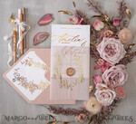 WEDDING INVITATIONS gold / rose gold / silver / glitter Glamour Golden Shine Wedding Invitations, Romantic Blush Pink Wedding Invitation Suite, Luxury Gold Foil Wedding Cards, Elegant White Vellum Invites16