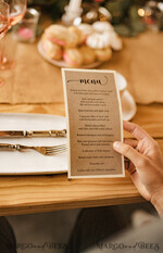 MENU & PROGRAMS rustic Rustic Wedding Menu, Barn Wedding Dinner Menu, Eco Romantic Personalized Cards, Kraft Wedding Menu, Simple Rustic Wedding Menu, Elegant Brown Wedding Menu Cards2