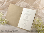 MENÜ & PROGRAMME  
 rustikal Rustikales Hochzeitsprogramm mit Holzd decoration, Scheunenhochzeitsprogramm, ökologisch romantische personalisierte Karten mit Schnur, einfaches ecrufarbenes Hochzeitsprogramm, elegantes Heft rustikale Hochzeitskarten7