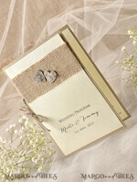 MENU & PROGRAMS rustic Ecru Rustic Wedding Program with Wooden hearts, Barn Wedding Program, Eco Romantic Personalized Cards with Twine, Simple Rustic Lace Wedding Program, Elegant Booklet Rustic Wedding Cards7