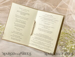 MENU & PROGRAMS rustic Ecru Rustic Wedding Program with Wooden hearts, Barn Wedding Program, Eco Romantic Personalized Cards with Twine, Simple Rustic Lace Wedding Program, Elegant Booklet Rustic Wedding Cards7