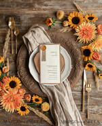 MENU & PROGRAMS rustic Rustic Wedding Menu with Wax Seal, Barn Wedding Dinner Menu, Eco Romantic Personalized Cards, Kraft Wedding Menu, Simple Rustic Wedding Menu, Elegant Ecru Wedding Menu Cards2