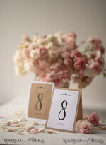 TABLE DECOR SIGNS Wood Eco Rustic Table numbers White Rustic Wedding Table Numbers, Simple Barn Wedding Table Cards, Eco Romantic Personalized Cards, Elegant Brown Wedding Table Décor, Handmade Table Numbers9