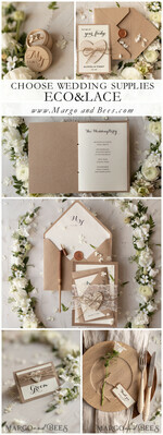 TABLE DECOR SIGNS Wood Eco Rustic Table numbers Romantic Lace Brown and Ivory Wedding Table Numbers with Burlap Ribbon, Custom Eco Handcraft Wedding Stationery, Simple Elegant Handmade Rustic Table Cards11