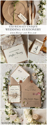 TABLE DECOR SIGNS Wood Eco Rustic Table numbers Romantic Lace Brown and Ivory Wedding Table Numbers with Burlap Ribbon, Custom Eco Handcraft Wedding Stationery, Simple Elegant Handmade Rustic Table Cards11
