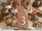 TABLE DECOR SIGNS Wood Eco Rustic Table numbers Rustic Wood Half Arch Wedding Table Numbers, Wooden Gold Plexi Table Numbers, Country Barn Wedding Table Decor, Wedding Signage Wood Golden mirror table numbers25