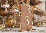 TABLE DECOR SIGNS Wood Eco Rustic Table numbers Rustic Wood Half Arch Wedding Table Numbers, Wooden Gold Plexi Table Numbers, Country Barn Wedding Table Decor, Wedding Signage Wood Golden mirror table numbers25