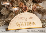 TABLE DECOR SIGNS Wood Eco Rustic Table numbers Rustic Wood and Golden Top Table Mr Mrs signs with stand, Country Barn Top Table Sign, Wood & Golden Top Table Mr Mrs signs, Country Barn Wedding Table Decor Centerpieces14