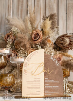 TABLE DECOR SIGNS Wood Eco Rustic Table numbers Rustic Wooden Arch Bar Menu Combo, Wood & Plexi Glass gold Drink Bar Menu Sign with Stand, Wooden Country Barn Wooden Table Bar Menu & Coctails Combo Rustical Wedding Table Decor, Wedding Signage Eco drink Bar Menu 14