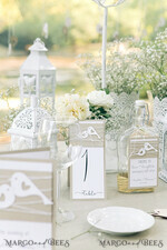 TABLE DECOR SIGNS Wood Eco Rustic Table numbers Rustic Birds Wedding Table numbers, Outdoor Wedding Table Cards, Romantic Wedding Table Décor, Barn Wedding Table Signs, Eco Romantic white twine Editable Cards2
