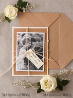 THANK YOU CARDS rustic Handmade thank you cards   10