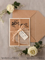 THANK YOU CARDS rustic Handmade thank you cards   10