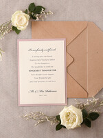 THANK YOU CARDS rustic Thank you Wedding Set12