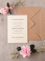 THANK YOU CARDS rustic Thank you Wedding Set12
