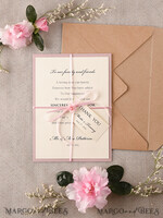 THANK YOU CARDS rustic Thank you Wedding Set12