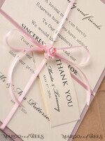 THANK YOU CARDS rustic Thank you Wedding Set12