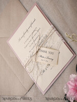 THANK YOU CARDS rustic Thank you Wedding Set6