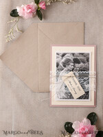 THANK YOU CARDS rustic Thank you Wedding Set6
