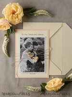 THANK YOU CARDS rustic Thank you Wedding Set6