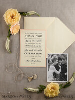 THANK YOU CARDS rustic Thank you Wedding Set6