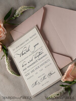THANK YOU CARDS modern/romantic Personalized thank you cards   4