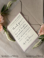 THANK YOU CARDS modern/romantic thank you cards4