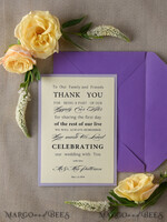 THANK YOU CARDS modern/romantic Thank You Wedding Cards3