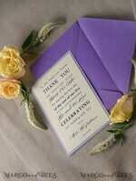 THANK YOU CARDS modern/romantic Thank You Wedding Cards3