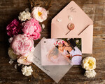 THANK YOU CARDS modern/romantic Elegant Wedding thank you card 3