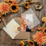THANK YOU CARDS modern/romantic Custom wedding thank you note    4