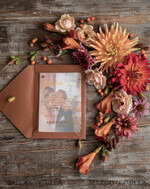 THANK YOU CARDS modern/romantic Thank you note card with your photo2