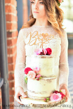 TORTENDEKORATION  
 Glitzer Hochzeitstorte Topper, Glitzer Torte Topper5