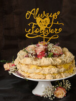 TORTENDEKORATION  
 Glitzer Hochzeitstorte Topper, Küken Torte Topper4