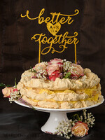 TORTENDEKORATION  
 Glitzer Hochzeitstorte-Topper, Funkel-Torten-Topper4