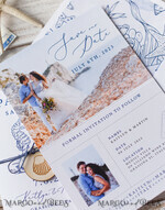 SAVE THE DATES beach travel magnets Personalised Passport Save the Date Card, Beach Wedding Save The Dates , Wedding Destination Save The Date Cards6